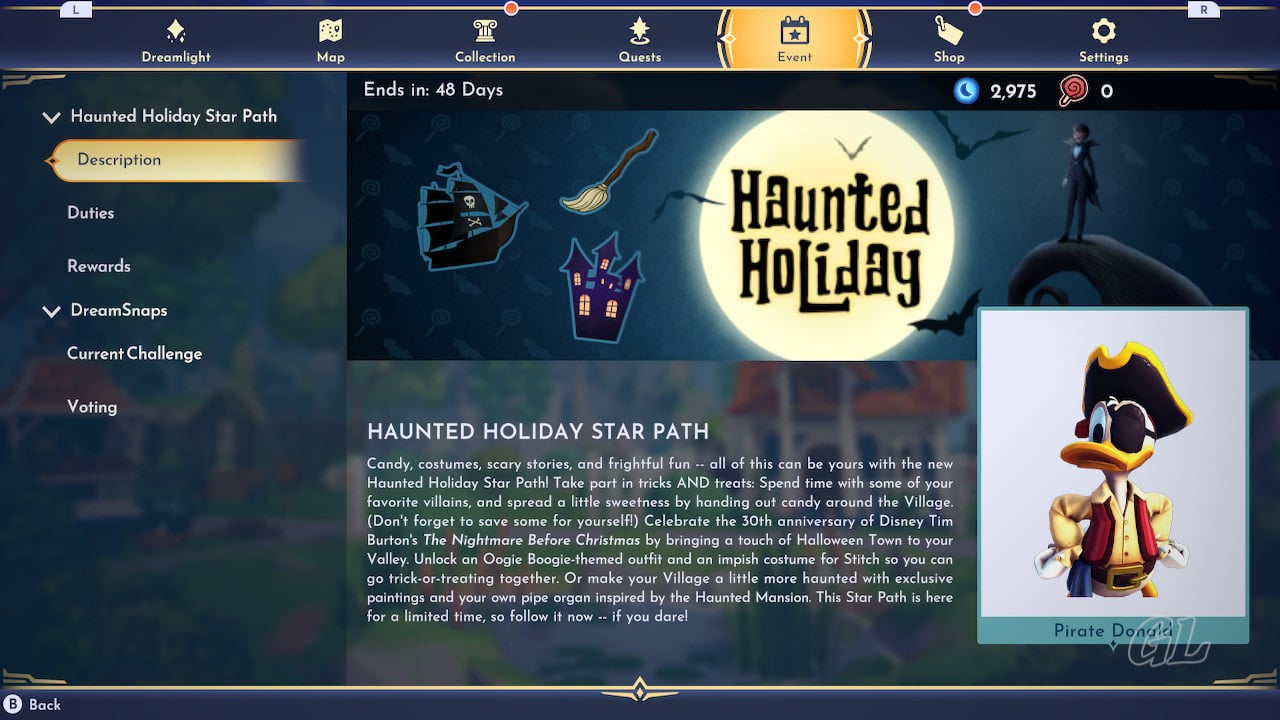 Haunted Holiday Star Path