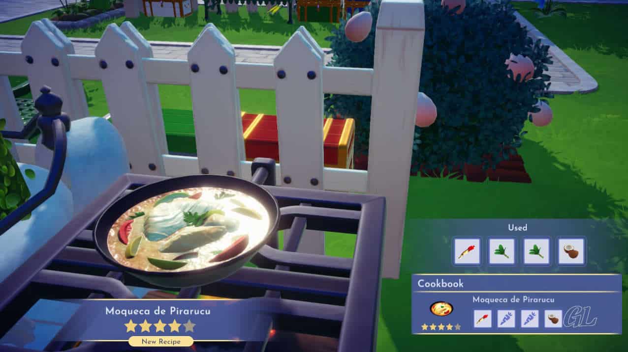 How to Make Moqueca de Pirarucu in Disney Dreamlight Valley