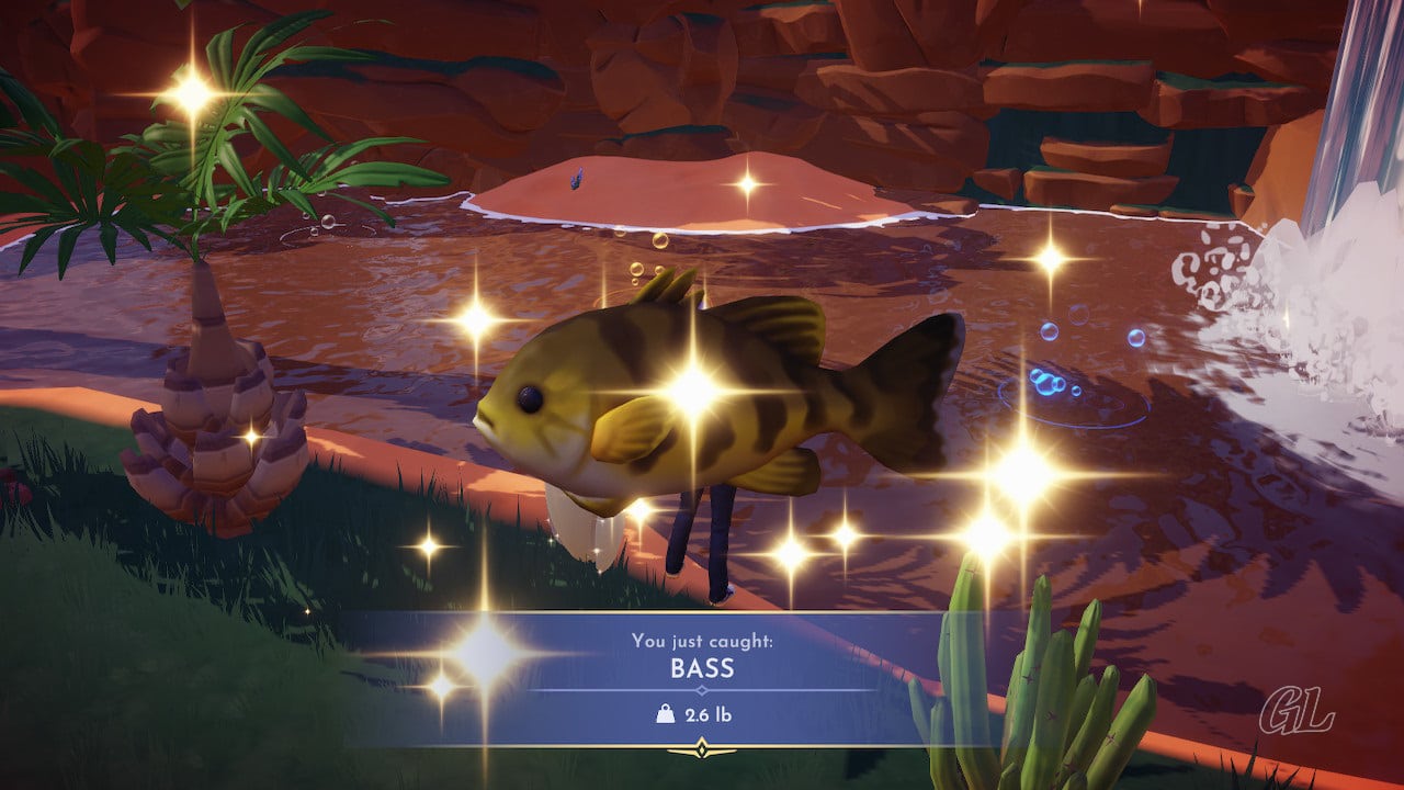 Where to Find Bass in Disney Dreamlight Valley