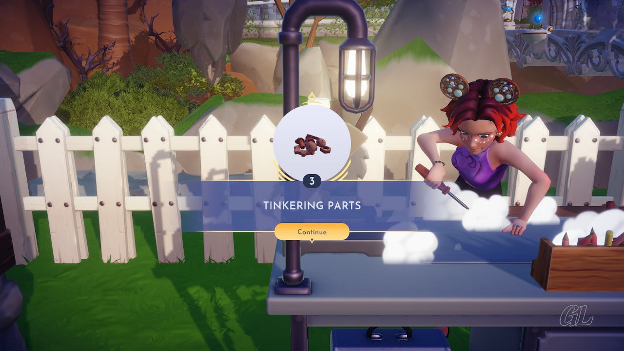 How to Make Tinkering Parts in Disney Dreamlight Valley