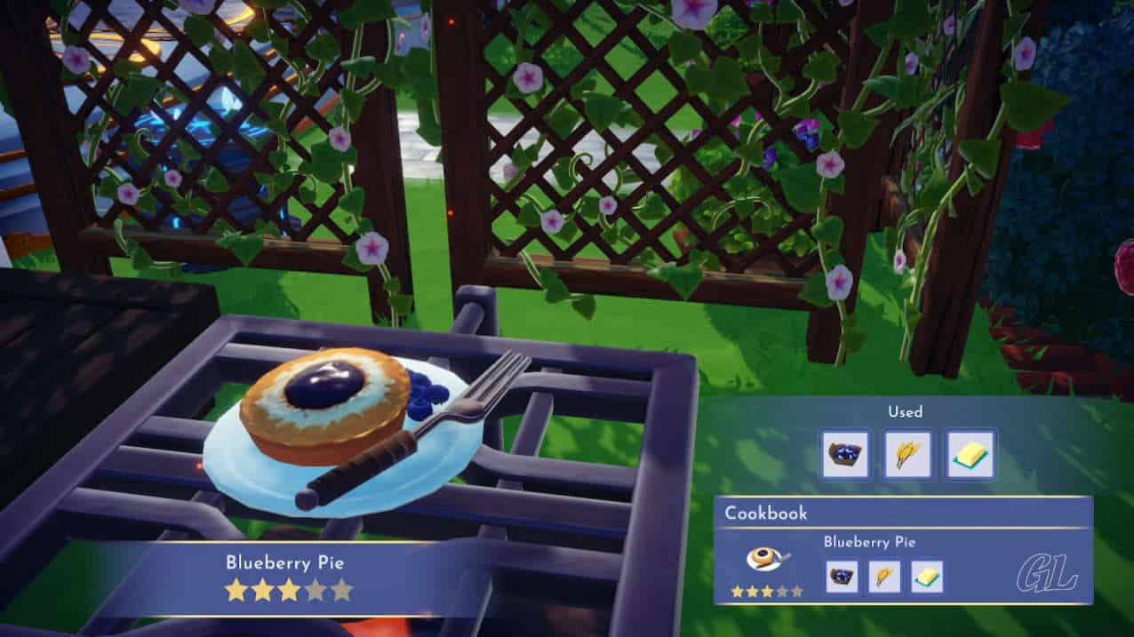 How to Make Blueberry Pie in Disney Dreamlight Valley