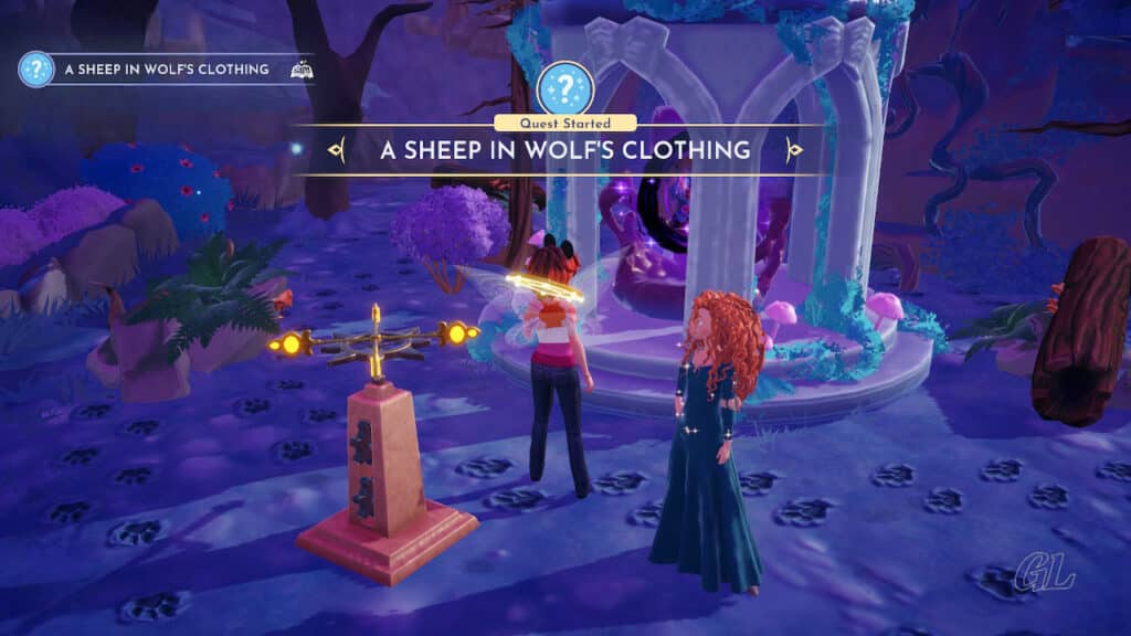 A Sheep in Wolf's Clothing-Quest Starts