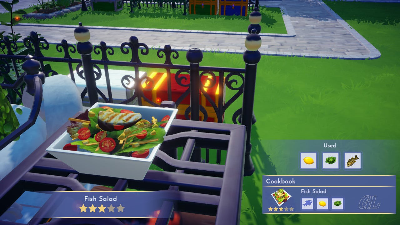 How to Make Fish Salad in Disney Dreamlight Valley