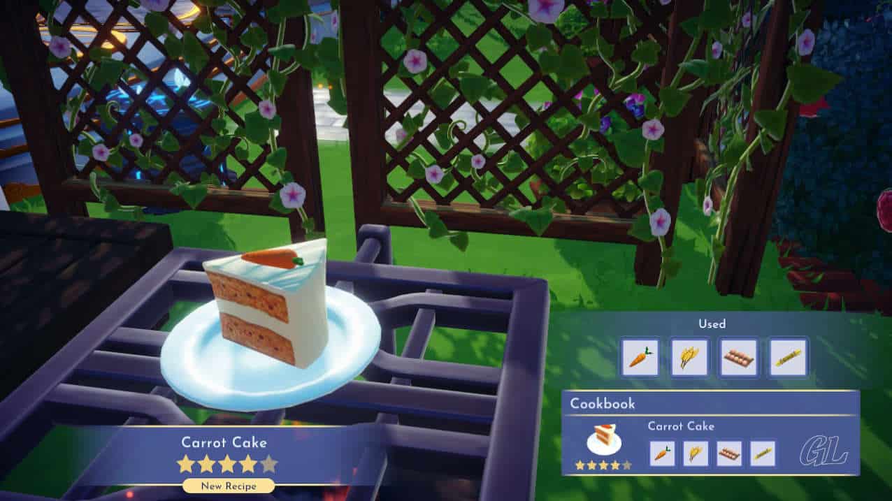 How to Make Carrot Cake in Disney Dreamlight Valley